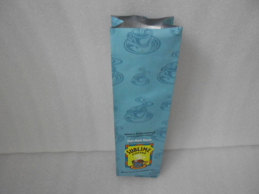Kecil Hijau Side / Gusset Tas Bawah Candy, Biscuit, kopi, Coffee Beans