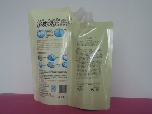 OEM BOPP / CPP atau PE (Transparan) PET Side / Bawah Gusset Bags