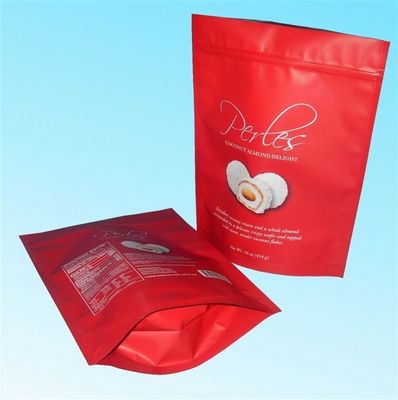 PET / AL / NY / PE Berdiri Gusset Tas Bawah, Tinggi Tusukan Perlawanan