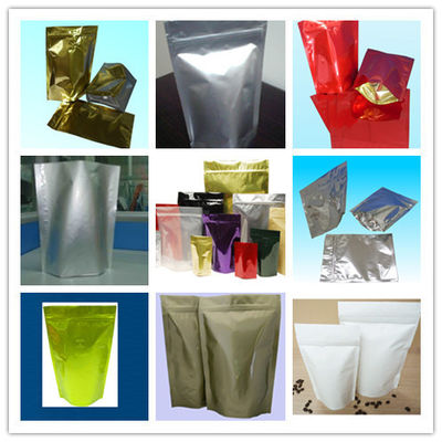 130mic PET / AL / NY / PE Aluminium Ffoil Berdiri Tas