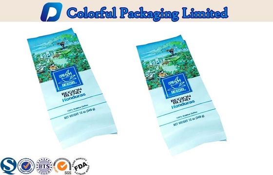 Disesuaikan Percetakan Side Gusset Bag / kopi Packing Bag / Tin Tie Bag