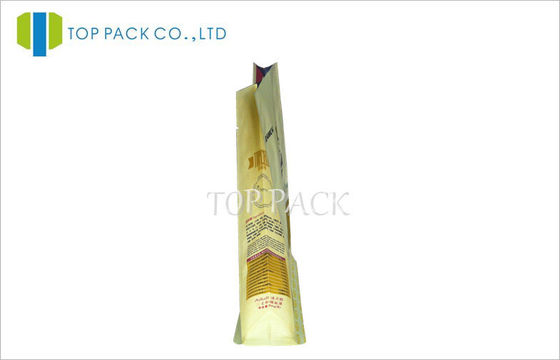 Box Bawah Stand Up Pouch Kemasan Dengan Zipper Untuk Pet Food Packaging