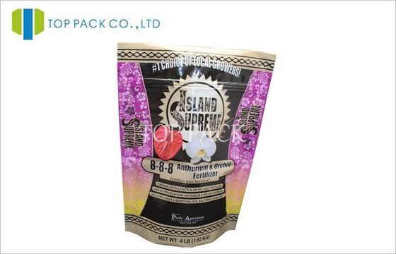 Plastik Stand Up Pouch Kemasan Untuk Pupuk, PET / PE 2 layer 2 £ £ 4 £ 8
