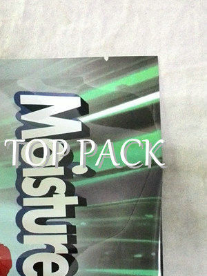 Stand Up Aluminium Foil Pouch Kemasan Untuk Benih, Stand Up Zipper Pouch Bags
