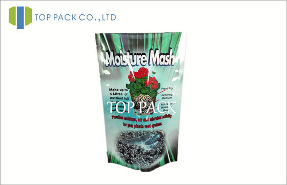 Stand Up Aluminium Foil Pouch Kemasan Untuk Benih, Stand Up Zipper Pouch Bags