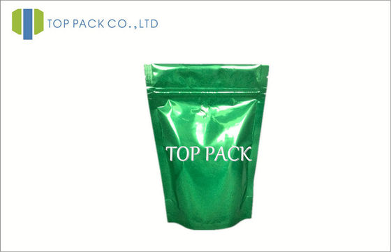 Laminated Plain Stand Up Pouch Kemasan Dengan Bawah Gusset Dan Ziplock