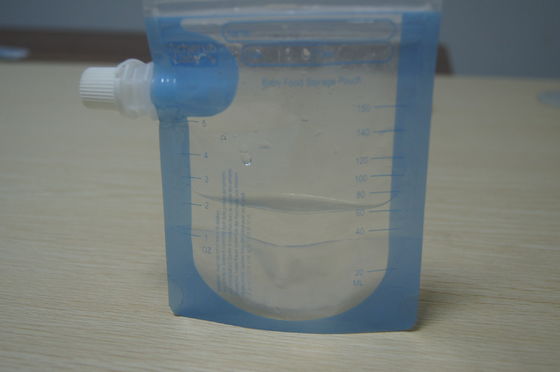 Kemasan Stand Up Spout Pouch Dengan Bagian Bawah Rata Dan Kunci Zip