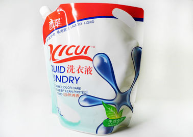 Deterjen Stand Up Pouch Dengan Spout, Side Handle, Personal Care produk Kemasan Bags