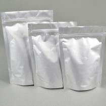 Eco-ramah Perak Aluminium Foil Pouch Ziplock Stand Up Gravure Printing