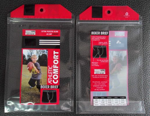 Waterproof Foil Ziplock Bags Resealable Foil kantong untuk Celana