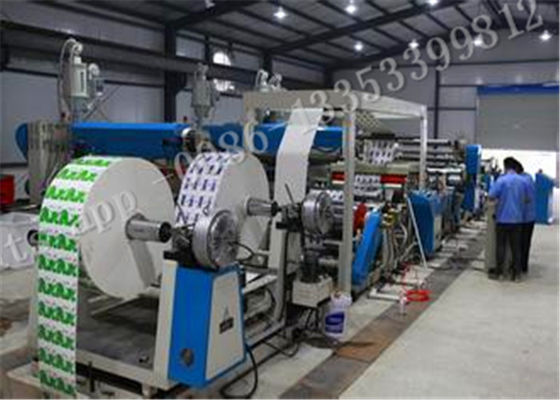 1300mm Ekstrusi Otomatis Laminasi Coating Unit Mesin Untuk Film Kemasan