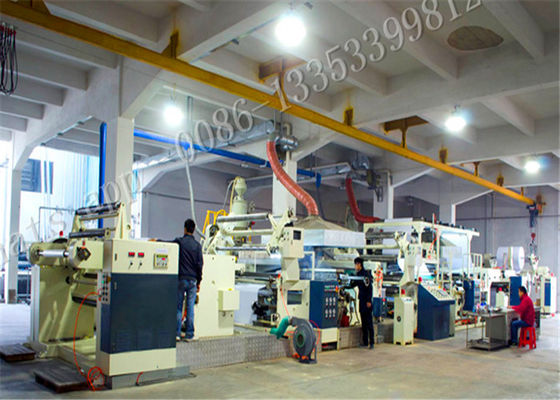 1300mm Ekstrusi Otomatis Laminasi Coating Unit Mesin Untuk Film Kemasan