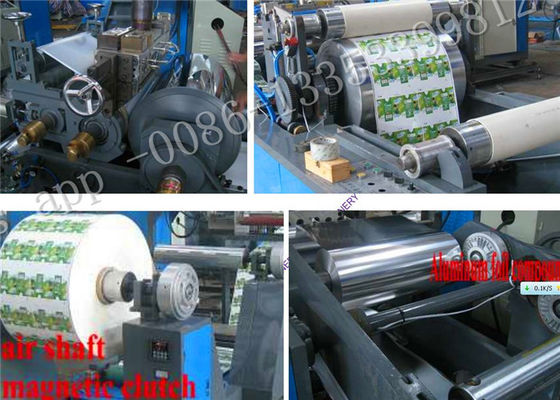 1300mm Ekstrusi Otomatis Laminasi Coating Unit Mesin Untuk Film Kemasan
