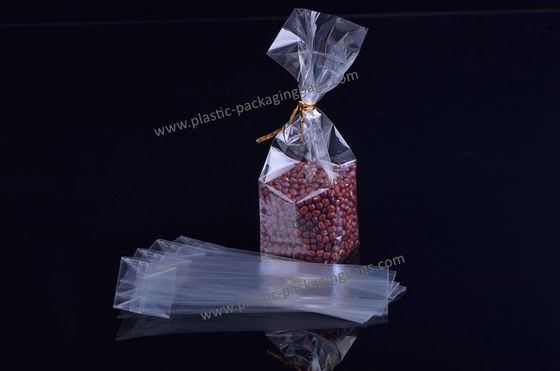 Panas Seal Persegi Bawah Cellophane Tas, Food Grade Transparan OPP Bag