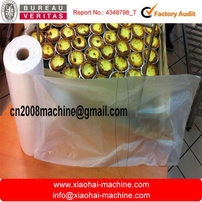 Double Layer datar Terbuka Bag, T-shirt Bag Bergulir Sampah Tas Membuat Mesin