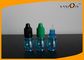 15ml Kosong Biru E-cig Botol Cair dengan Caps Screw Colorful, Plastik Botol Liquid E