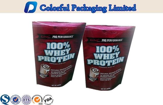 VMPET / PE biodegradable berdiri kantong, berdiri zipper tas kantong