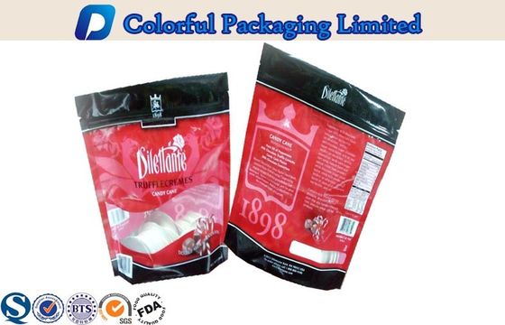 Bibit, Kacang Resealable Berdiri kantong dengan ritsleting, CMYK / warna Pantone