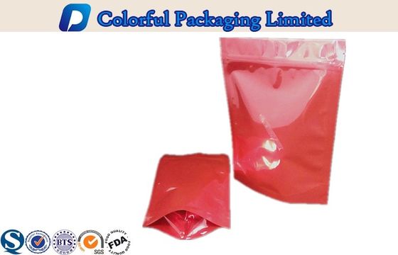 Makanan hewan peliharaan dapat digunakan kembali berdiri foil kantong Dengan lubang udara / Ziplock / Jendela