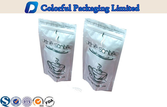 250g / 500g/1 kg Ziplock aluminium Foil berdiri kantong teh Kemasan