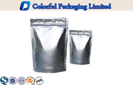 Glossy cetak / matte Batal Disesuaikan Resealable Berdiri kantong dengan air mata norch