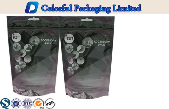 kustom Matt pencetakan Aluminium Foil Berdiri Pouch untuk kopi, teh, buah kering