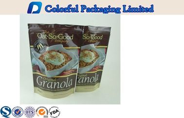 Aluminium Foil kantong kemasan makanan, berdiri zipper tas kantong
