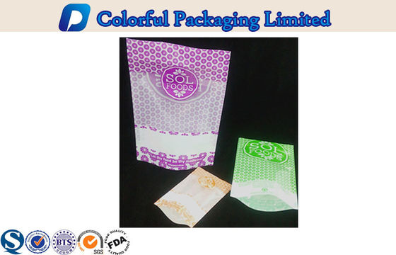 Jendela Permen Aluminium Foil Stand Up Pouch 50g / 100g / 250g Zipper Top