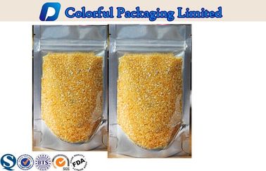 250g Makanan Zipper Aluminium Foil Stand Up Pouch dengan Clear Jendela