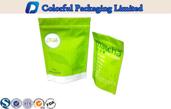 daging beku / makanan disegel kembali Plastik Berdiri Pouch dengan air mata norch, 250g