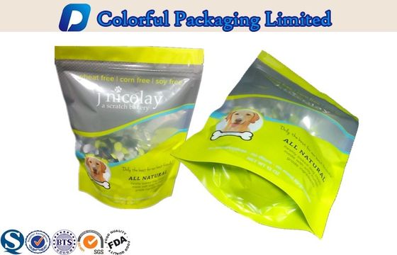 Environmentalc makanan kemasan pvc biodegradable berdiri kantong Dengan Jendela