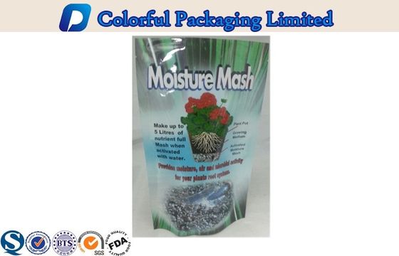 CMYK buah kering / Pantone disegel kembali foil berdiri kantong Dengan Batal Jendela