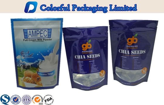 kustom Jendela Resealable Berdiri kantong Untuk Kacang Food, 250g / 500g