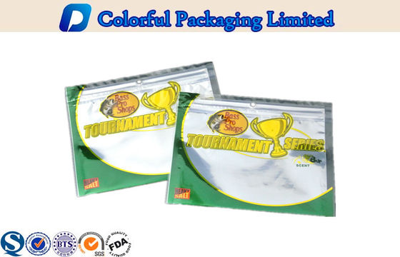 Aluminium Foil Laminated Pouch Untuk Memancing umpan Packing, kustom dicetak