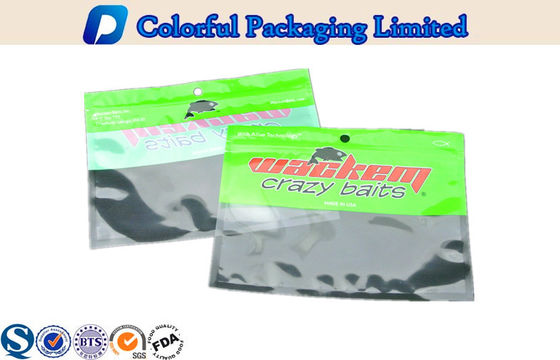 PET / VMPET / PE Laminated Pouch Untuk Fishing Hooks umpan Packing