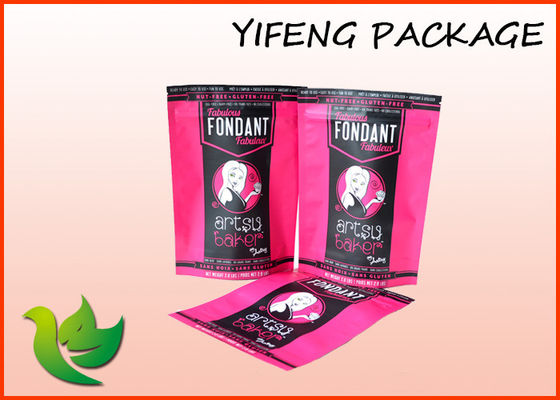 Waterproof Laminated Plastik Stand Up kantong Reclosable Makanan Kemasan Bag