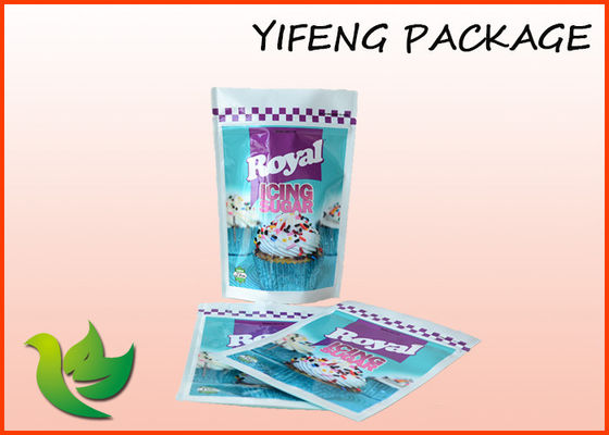 Waterproof Laminated Plastik Stand Up kantong Reclosable Makanan Kemasan Bag