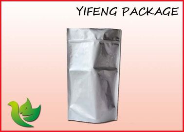 Panas Sealing Plastik Stand Up Pouch Untuk Whey Protein Powder 500G 1000G