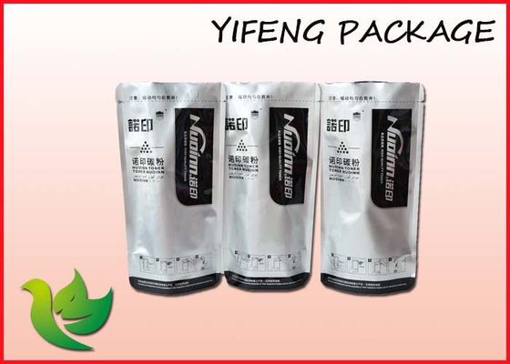 Aluminium Foil Plastik Stand Up Pouch Untuk Toner Dengan Custom Printing