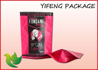 Matt Hitam Plastik Stand Up kantong Dengan Valve Untuk Kopi Kemasan