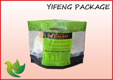 Ayam Plastik Stand Up Pouch Dengan Custom Percetakan Dan Zipper