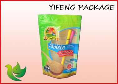 Ayam Plastik Stand Up Pouch Dengan Custom Percetakan Dan Zipper