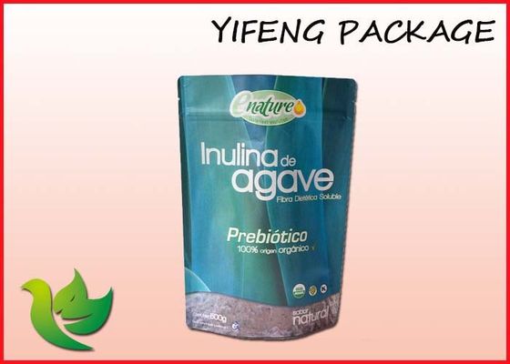 Zipper Lock Plastik Stand Up kantong Disesuaikan Food Pouch Kemasan