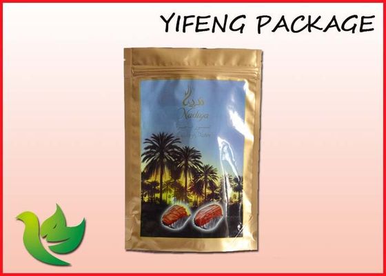 Snack Food Packaging Tas Aluminium Foil / PE Stand Up Pukulan Bag Untuk Candies Nut