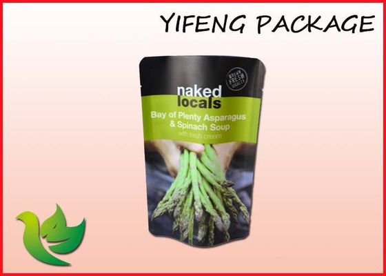 Snack Food Packaging Tas Aluminium Foil / PE Stand Up Pukulan Bag Untuk Candies Nut