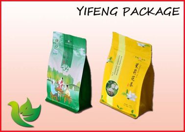 Teh Kemasan Bawah datar Pouch Reclose Zipper Lock Bag 250g 500g 1000g