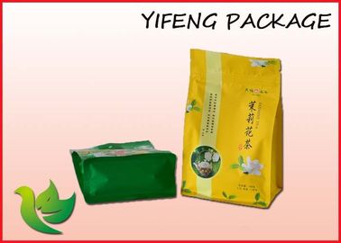 Teh Kemasan Bawah datar Pouch Reclose Zipper Lock Bag 250g 500g 1000g