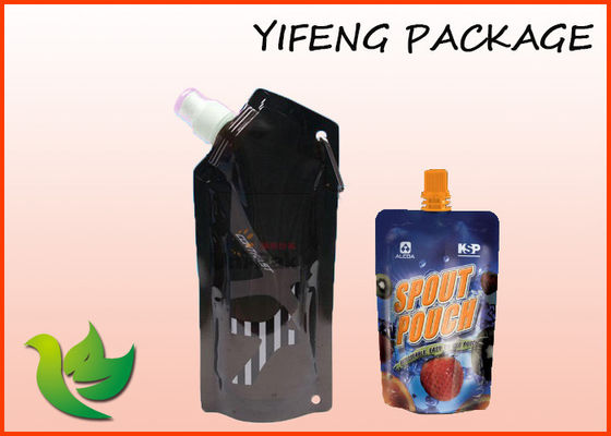 Custom cetak Spout Pouch Aluminium Foil Makanan Hewan Fleksibel Kemasan Bag