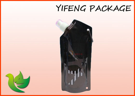 Plain Stand Up Pouch Spout Food Grade Laminated Plastik kantong Liquid