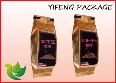 Waterproof Kopi Kemasan Tas PET PE Plastik ritsleting Pouch